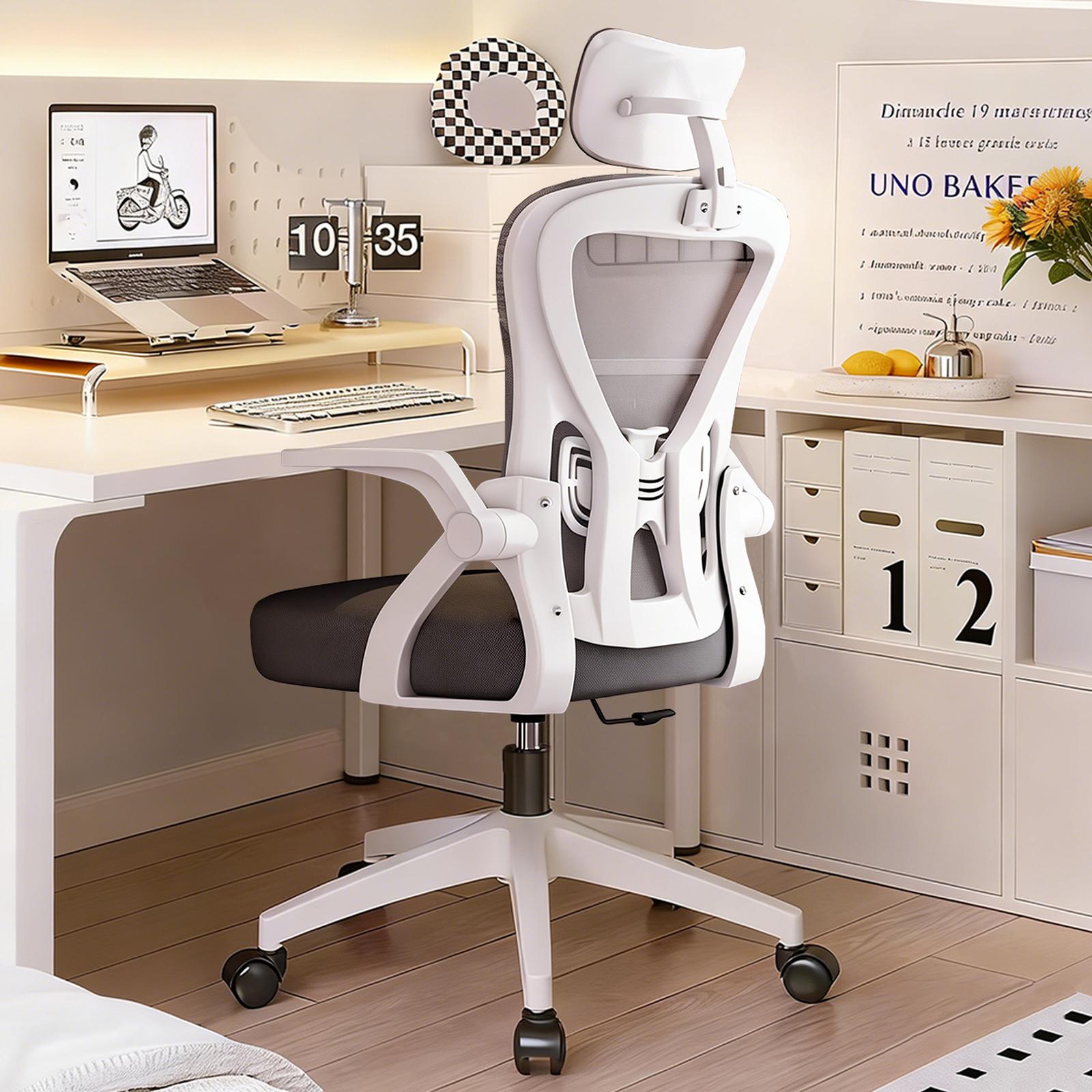 Kursi Gaming Ergonomis Super Gaming Multifungsi untuk Kantor dan Belajar - Hitam — Perabotan