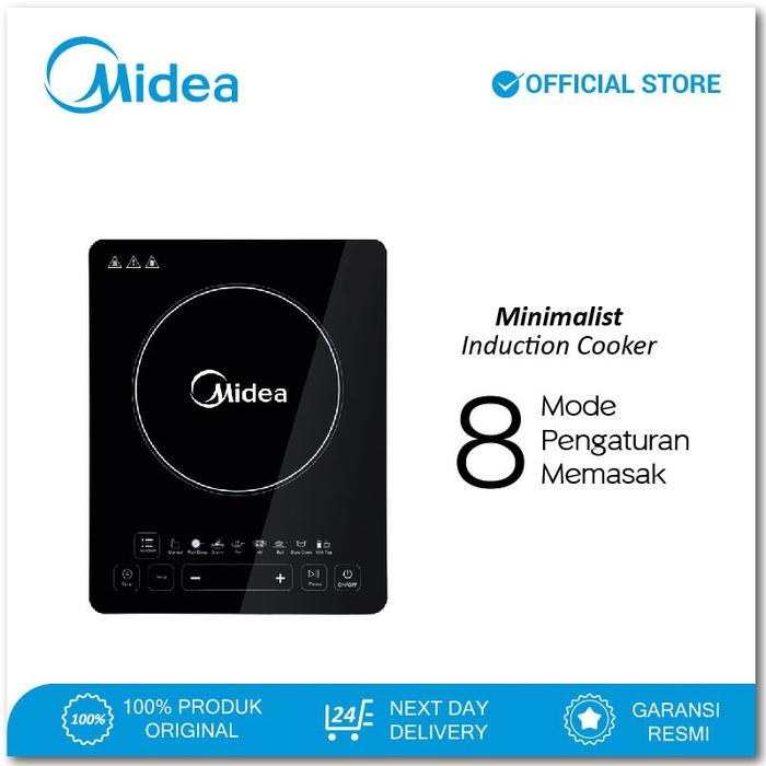 Kompor Induksi Midea IC-1610 Bonus Panci, Masak Cepat dan Serbaguna — Dapur