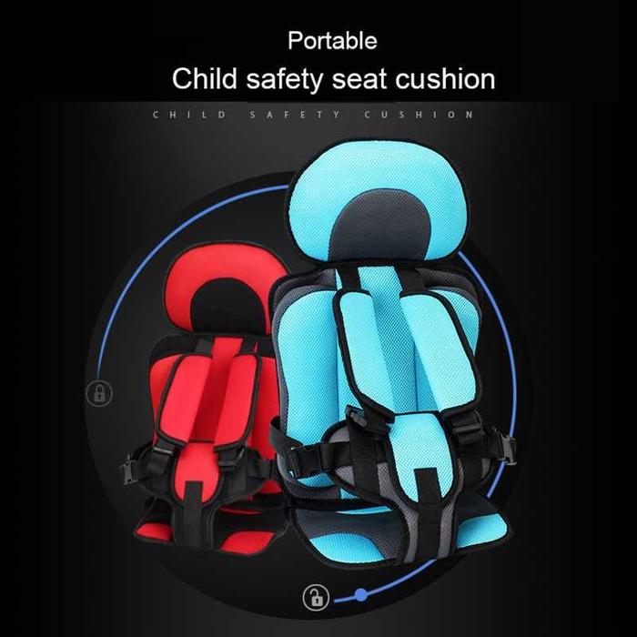 OXFORD Carseat Portable Dudukan Mobil Bayi dan Anak Bahan Oxford Sponge Abu-Abu — Bayi