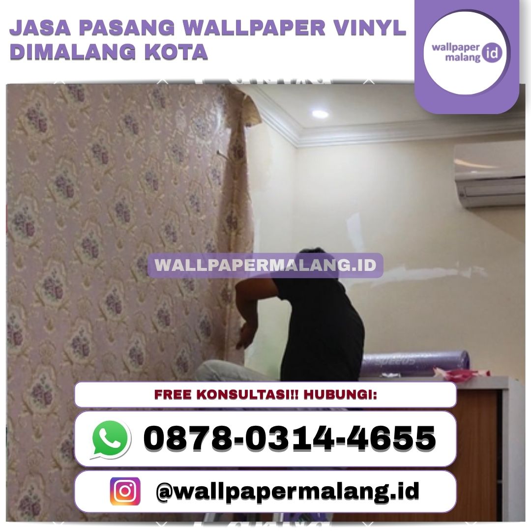 JASA PASANG WALLPAPER VINYL DI MALANG KOTA — Rumah Tangga