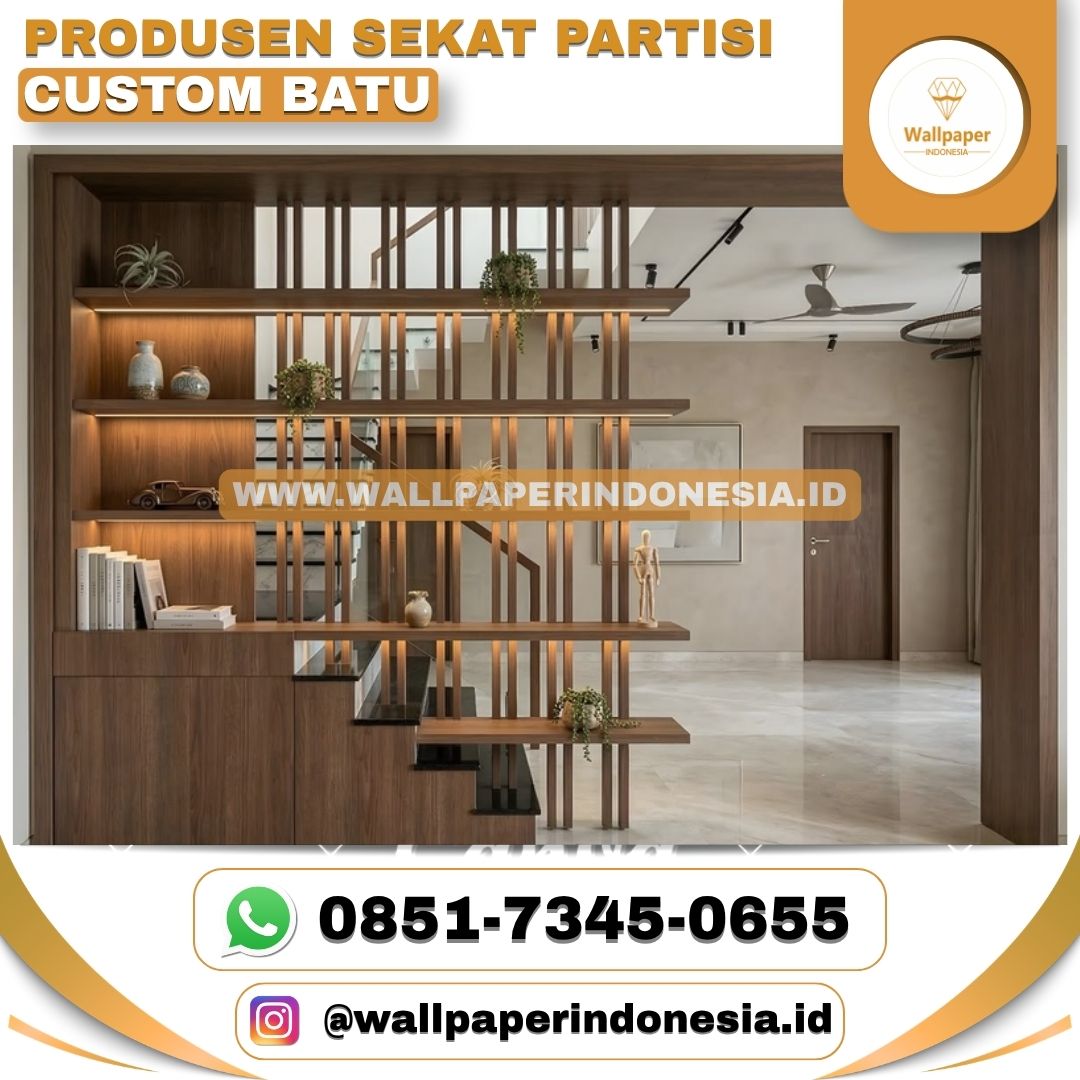 PRODUSEN SEKAT PARTISI CUSTOM BATU — Rumah Tangga