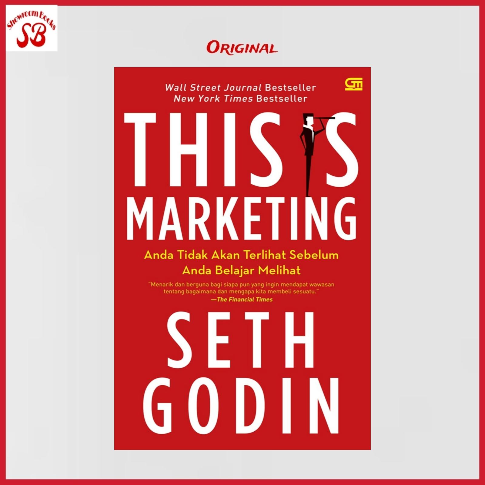 Buku This Is Marketing Seth Godin - Kondisi Baru Orisinal Tersegel — Buku
