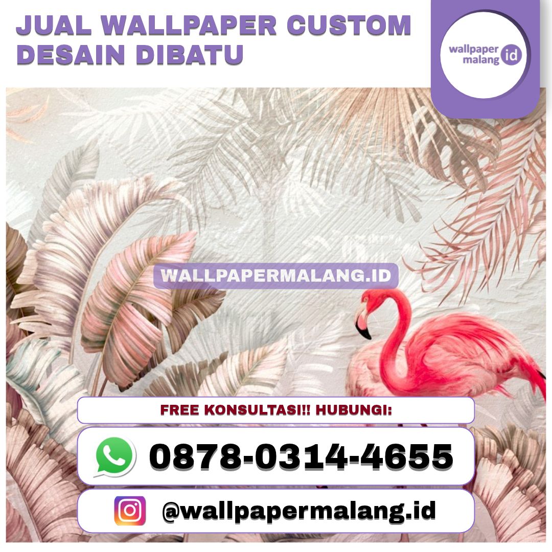 JUAL WALLPAPER CUSTOM DESAIN DI BATU — Properti