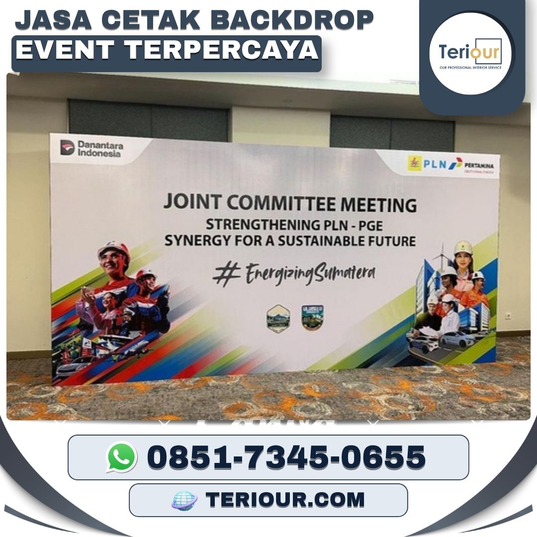 JASA CETAK BACKDROP EVENT TERPERCAYA — Lain-lain
