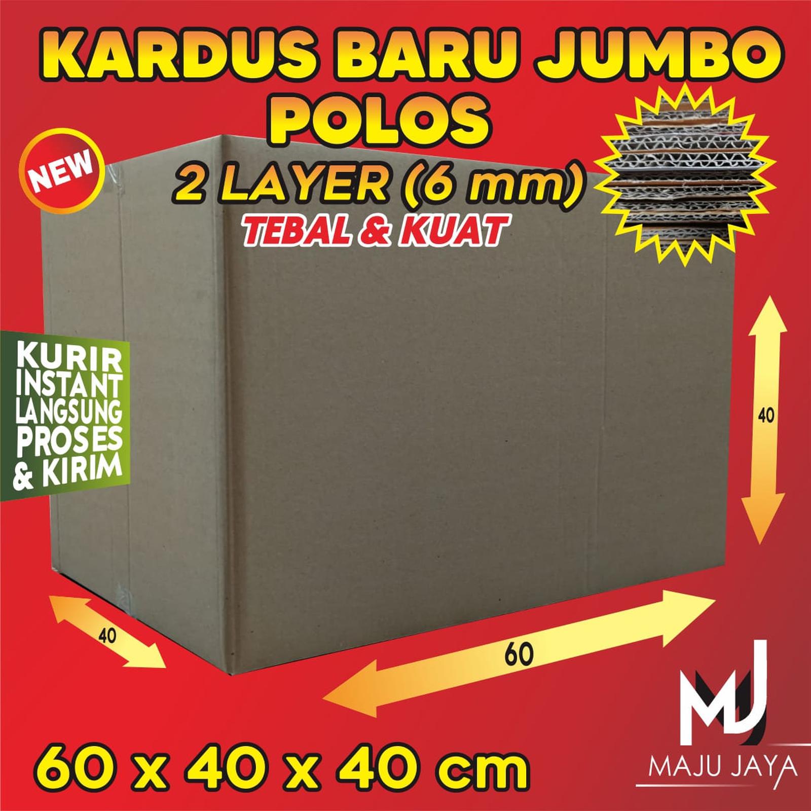 Kardus Packing Baru 1 Ply 36x25x23 cm untuk Pindahan dan Pengiriman Barang — Perlengkapan Pesta