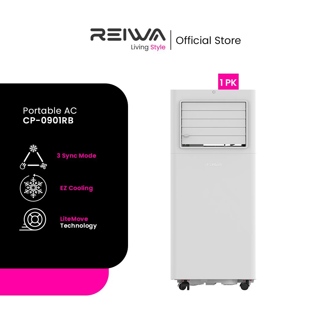AC Portable Reiwa CP-0901RB 1 PK Putih Baru 3 in 1 — AC