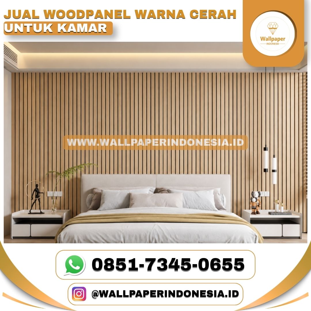 JUAL WOODPANEL WARNA CERAH UNTUK KAMAR — Rumah Tangga