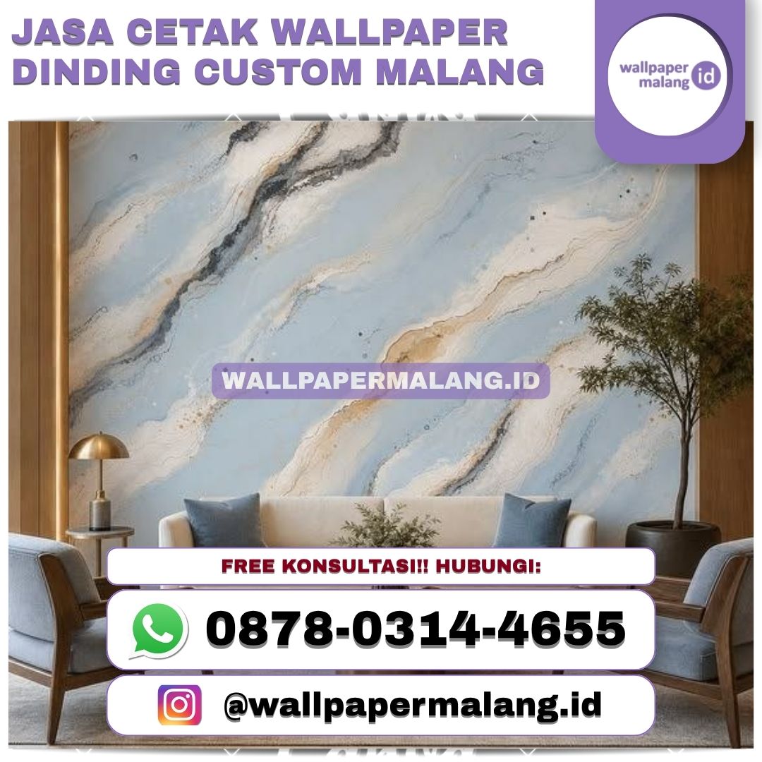 JASA CETAK WALLPAPER DINDING CUSTOM MALANG — Rumah Tangga