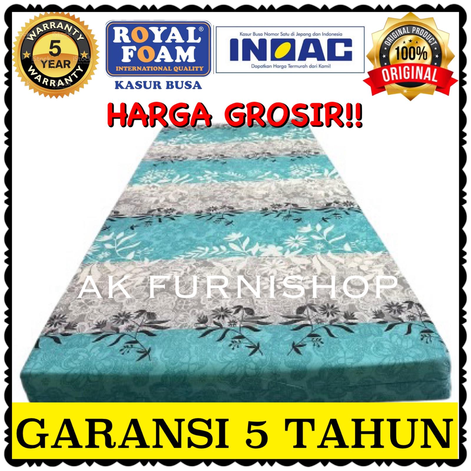 Kasur Busa Royal Foam INOAC Tebal 10 cm Ukuran 80x200 cm — Tempat Tidur