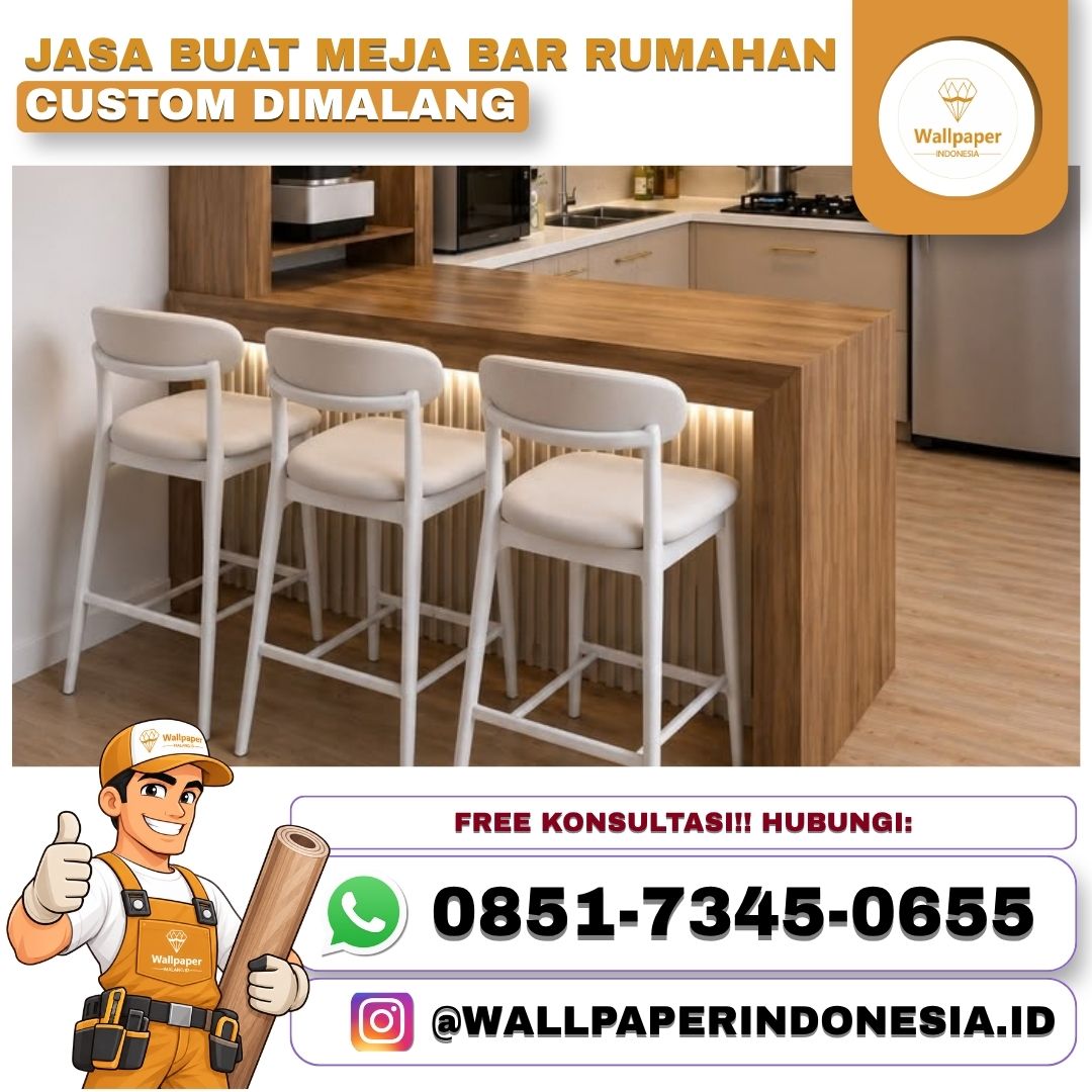 JASA BUAT MEJA BAR RUMAHAN CUSTOM DI MALANG — Rumah Tangga