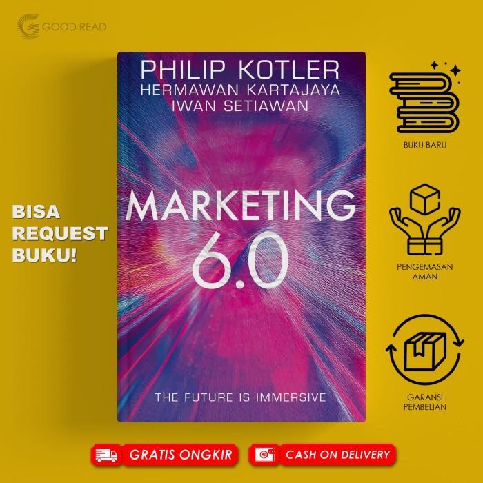 Buku Marketing 6.0 Philip Kotler Edisi English Softcover A5 — Buku