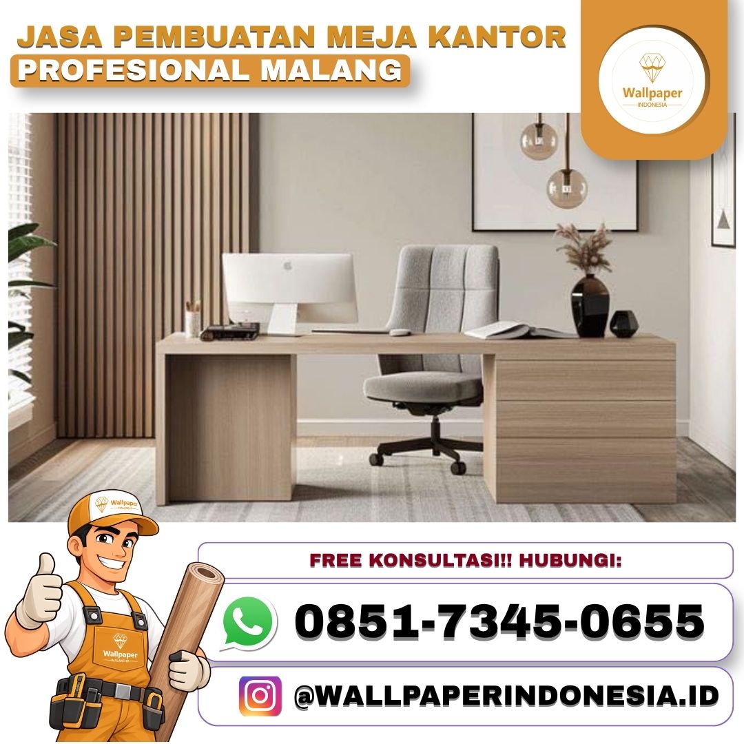 JASA PEMBUATAN MEJA KANTOR PROFESIONAL MALANG — Rumah Tangga