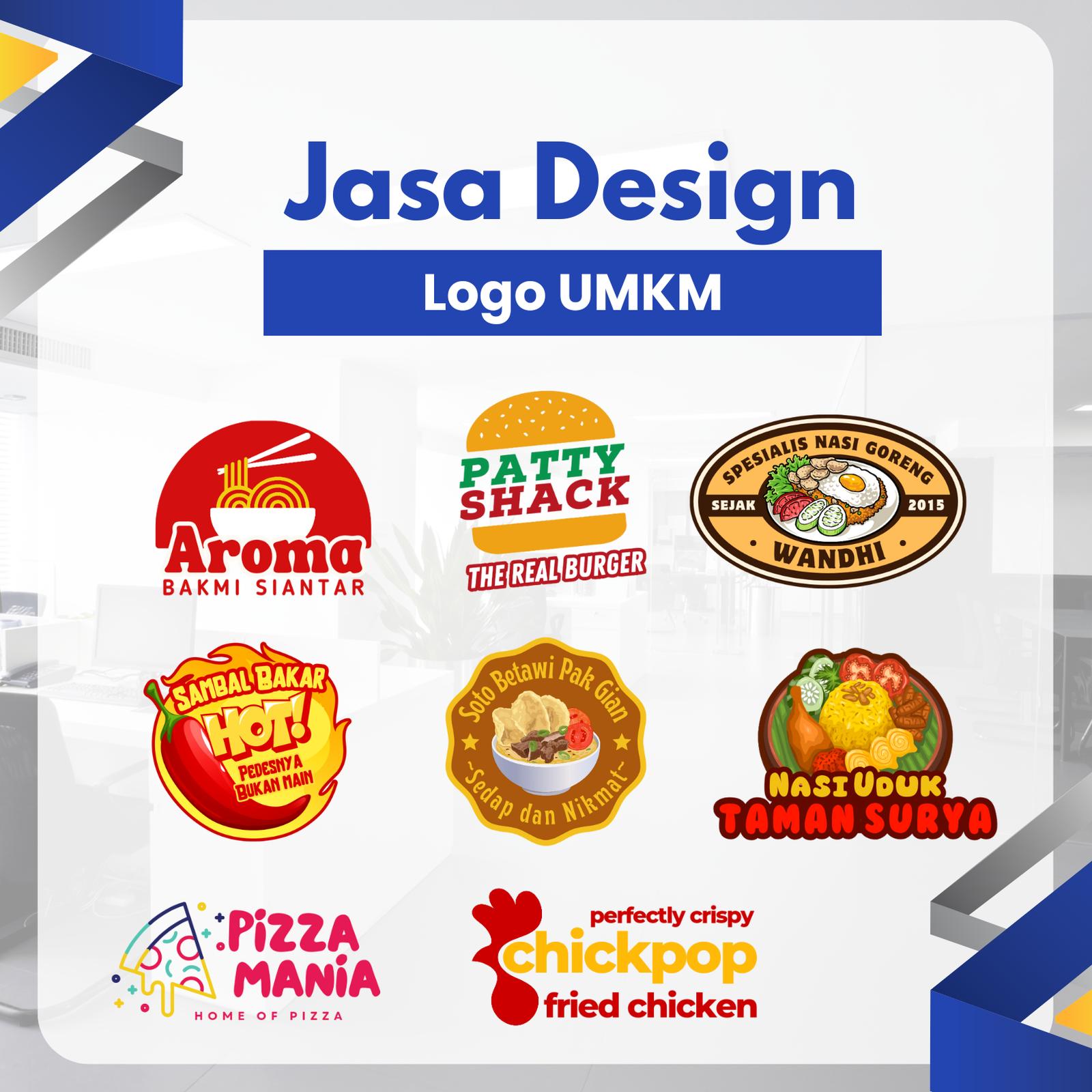 Jasa Desain Logo untuk UMKM, Perusahaan, dan Brand - Paket Basic — Desain Grafis