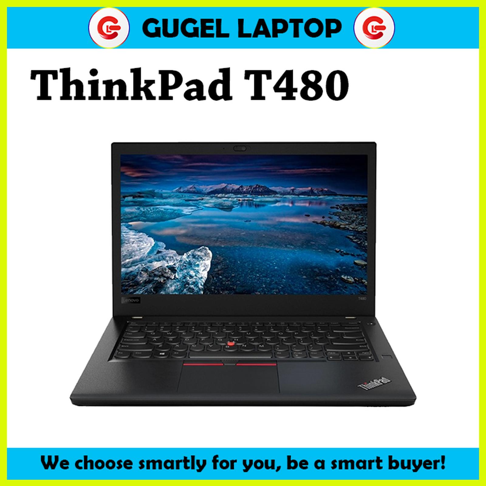 Laptop Lenovo ThinkPad T480 Core i5/i7 Gen 8 Bekas Kondisi Normal — Komputer & Laptop