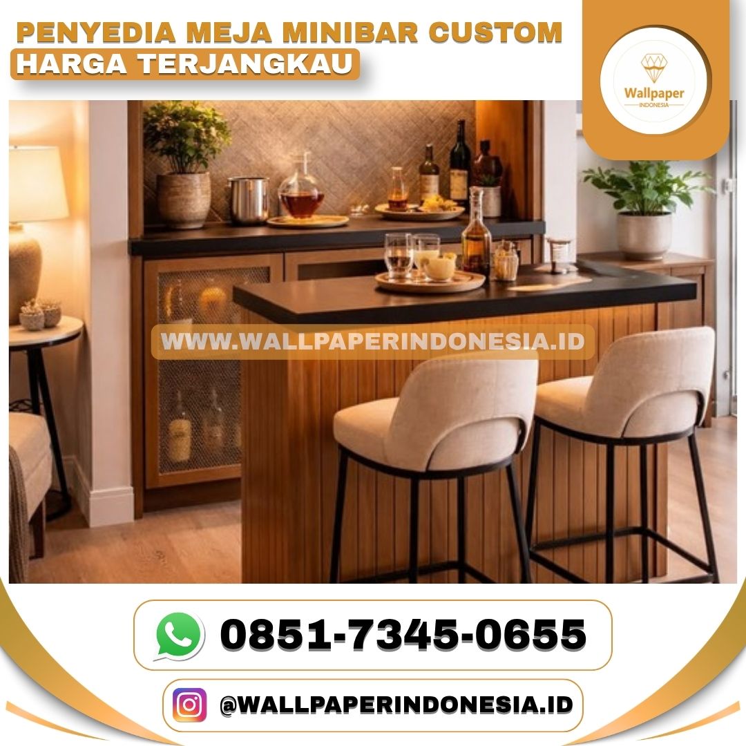 PENYEDIA MEJA MINIBAR CUSTOM HARGA TERJANGKAU — Rumah Tangga