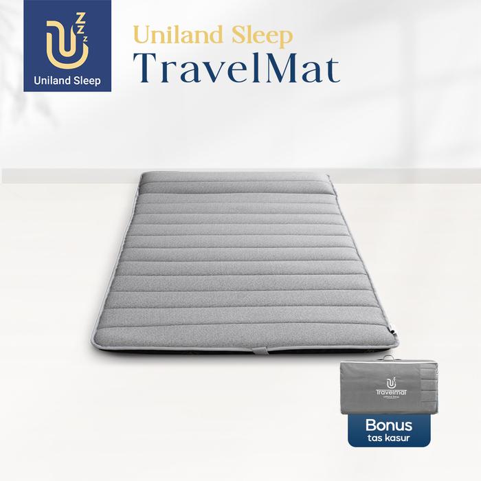 Uniland Sleep Kasur Lipat Travel Bed Mattress 90x200 Grey — Tempat Tidur