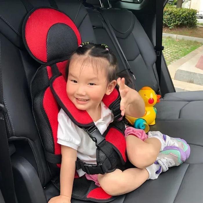 Kursi Mobil Anak AutoField Child Car Seat Sabuk Pengaman Biru Muda — Bayi