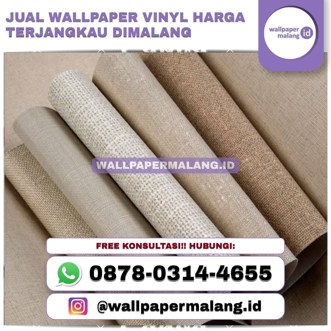 JUAL WALLPAPER VINYL HARGA TERJANGKAU DI MALANG — Rumah Tangga